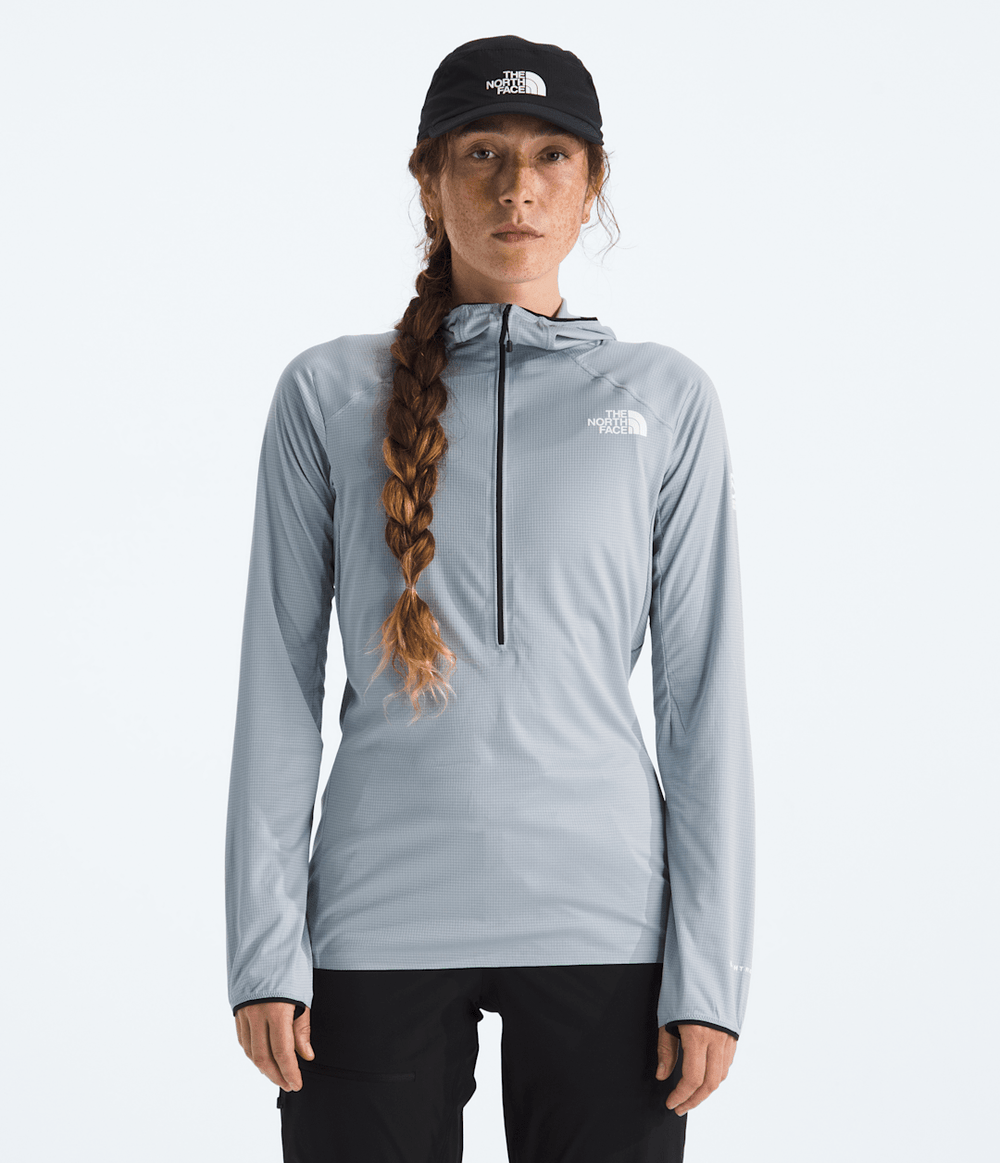 Women’s Summit Series Direct Sun Hoodie - Frost Grey