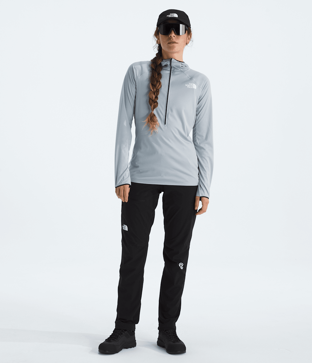 Women’s Summit Series Direct Sun Hoodie - Frost Grey
