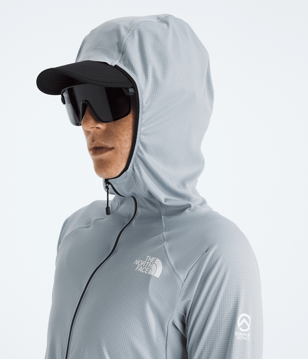 Women’s Summit Series Direct Sun Hoodie - Frost Grey