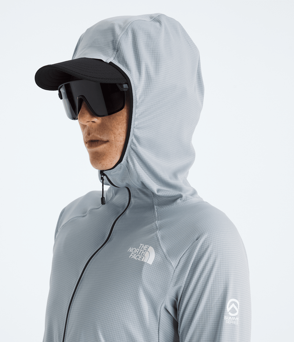 Women’s Summit Series Direct Sun Hoodie - Frost Grey
