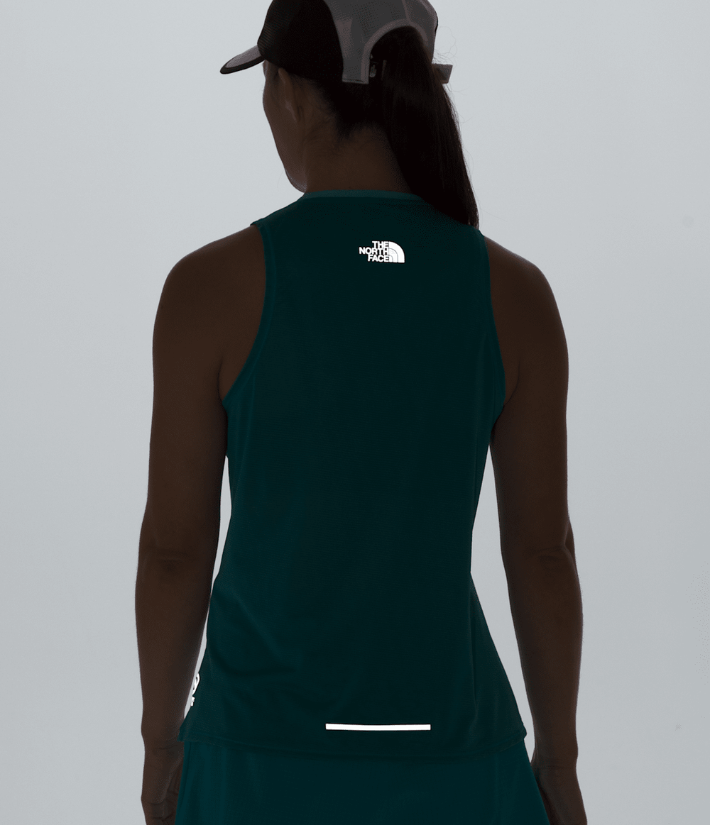 Women’s Summit Series High Trail Tank - Galactic Blue/Deep Teal