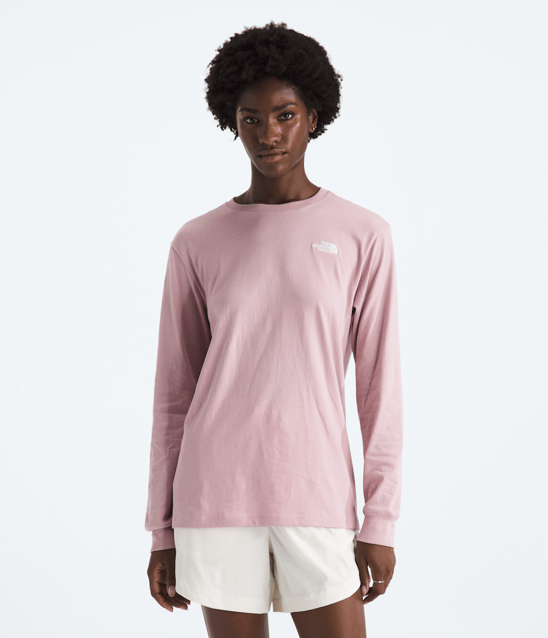 Women’s Evolution Simple Dome Long-Sleeve Tee - Metal Pink