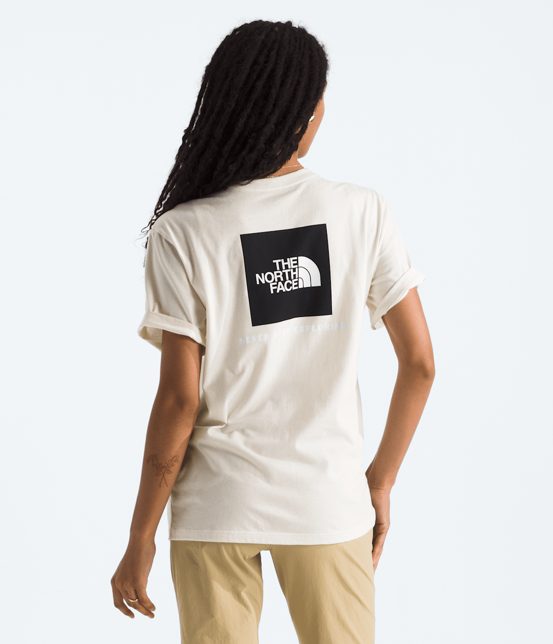 Women’s Evolution Box NSE Relaxed Short-Sleeve Tee - White Dune
