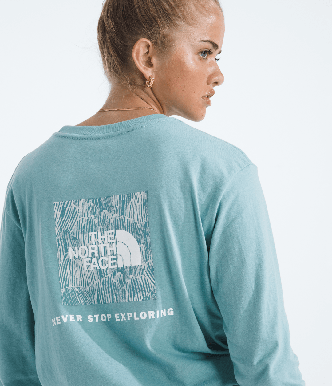 Women’s Evolution Box NSE Fill Long-Sleeve Tee—Graphic - Blue Eclipse