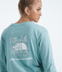 Women’s Evolution Box NSE Fill Long-Sleeve Tee—Graphic - Blue Eclipse