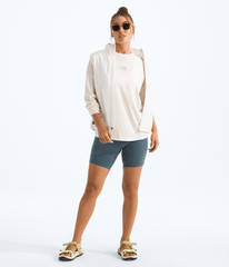 Women’s Floral Alpine Relaxed Long-Sleeve Tee - White Dune