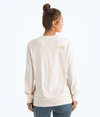 Women’s Floral Alpine Relaxed Long-Sleeve Tee - White Dune