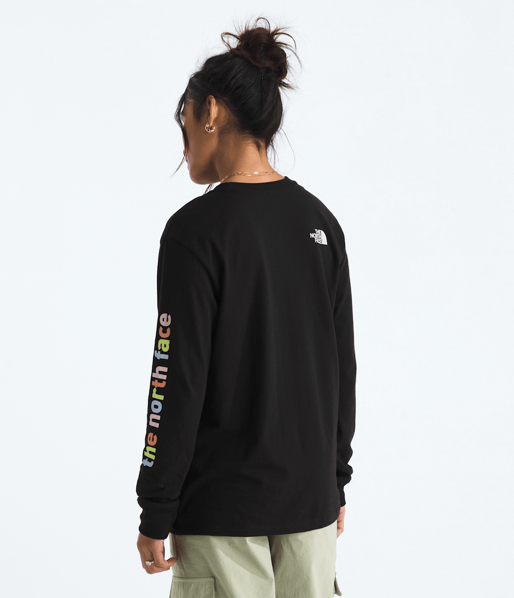 Women’s Evolution Proud Long-Sleeve Tee—Graphic - TNF Black