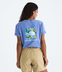 Women's Short-Sleeve Core Flower Power Box NSE Tee - Virtual Blue