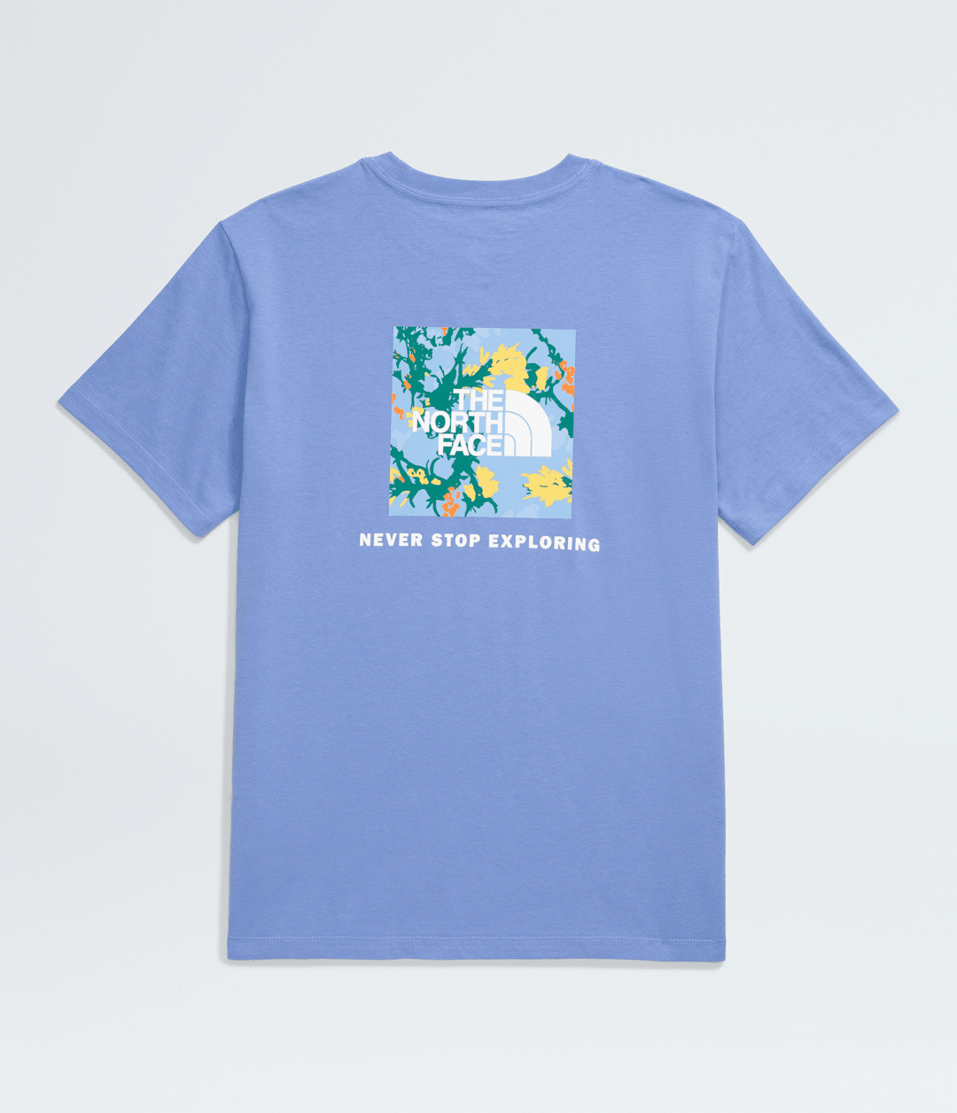 Women's Short-Sleeve Core Flower Power Box NSE Tee - Virtual Blue
