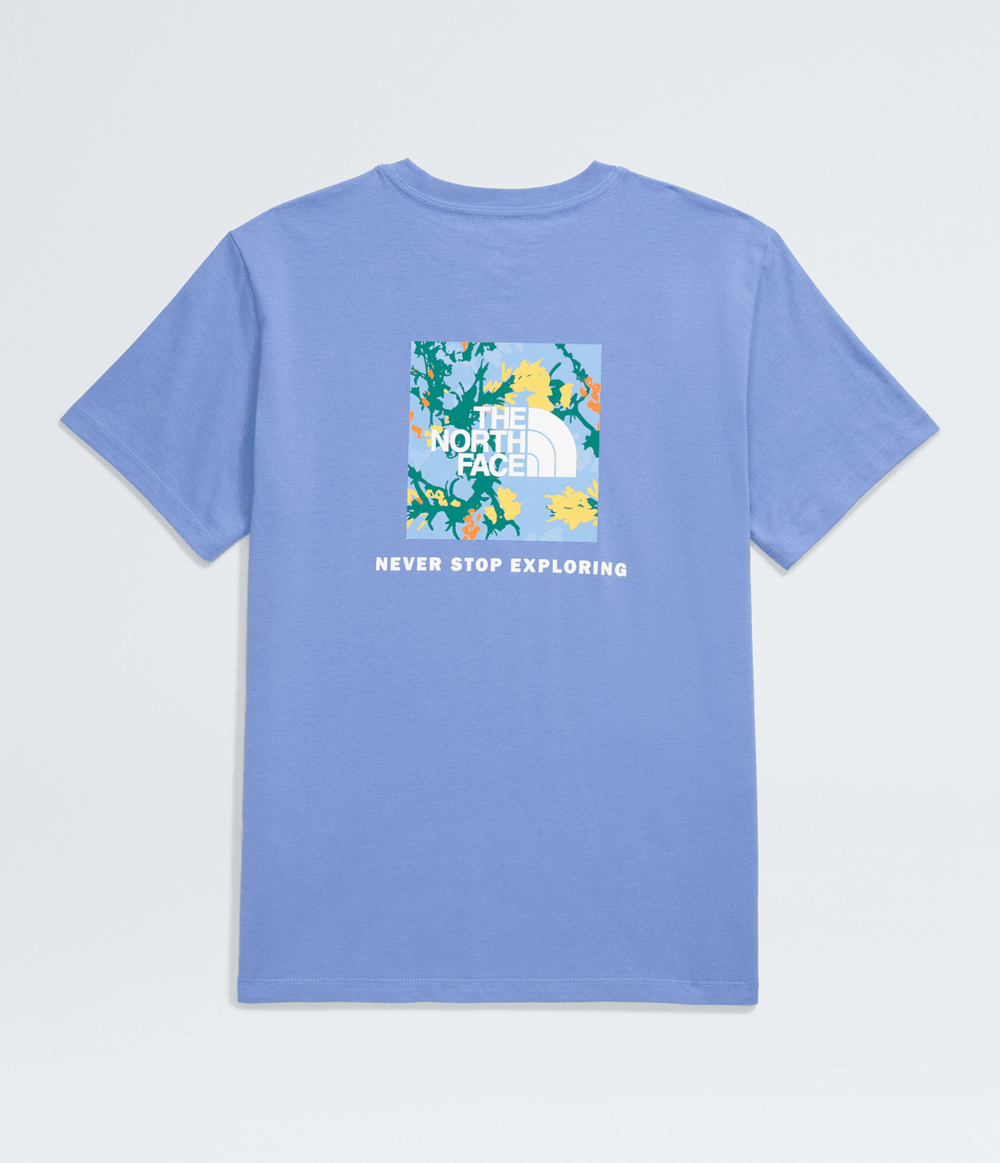 Women's Short-Sleeve Core Flower Power Box NSE Tee - Virtual Blue