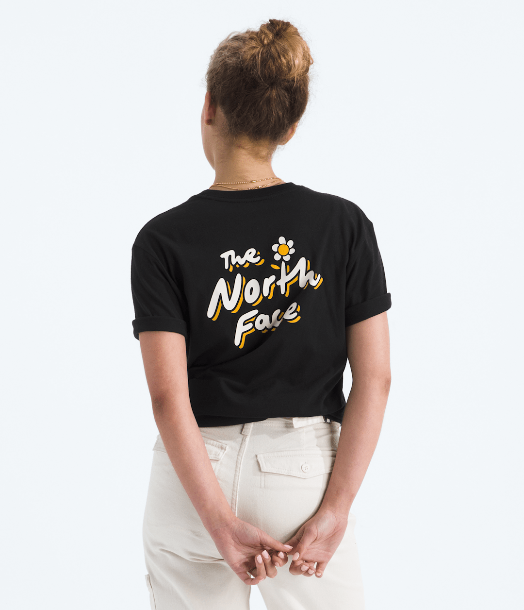 Women’s Evolution Floral Cloud Short-Sleeve Tee—Graphic - TNF Black