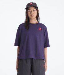 Women’s TNF™ Red Box Short-Sleeve Boxy Tee - Eternal Purple