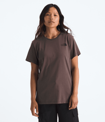 Women's NSE Box Edge Of Light Infill Relaxed Tee - Tawny Quartz/TNF Black Edge Of Light Print