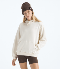 Women’s Evolution Simple Dome Oversized Hoodie - White Dune