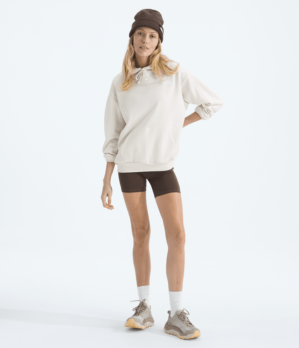 Women’s Evolution Simple Dome Oversized Hoodie - White Dune