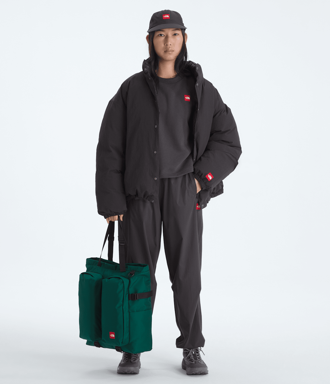 Women’s TNF™ Red Box Crew - Obsidian