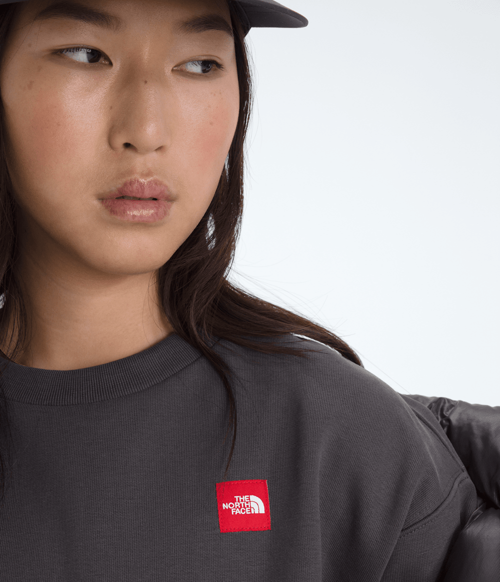 Women’s TNF™ Red Box Crew - Obsidian