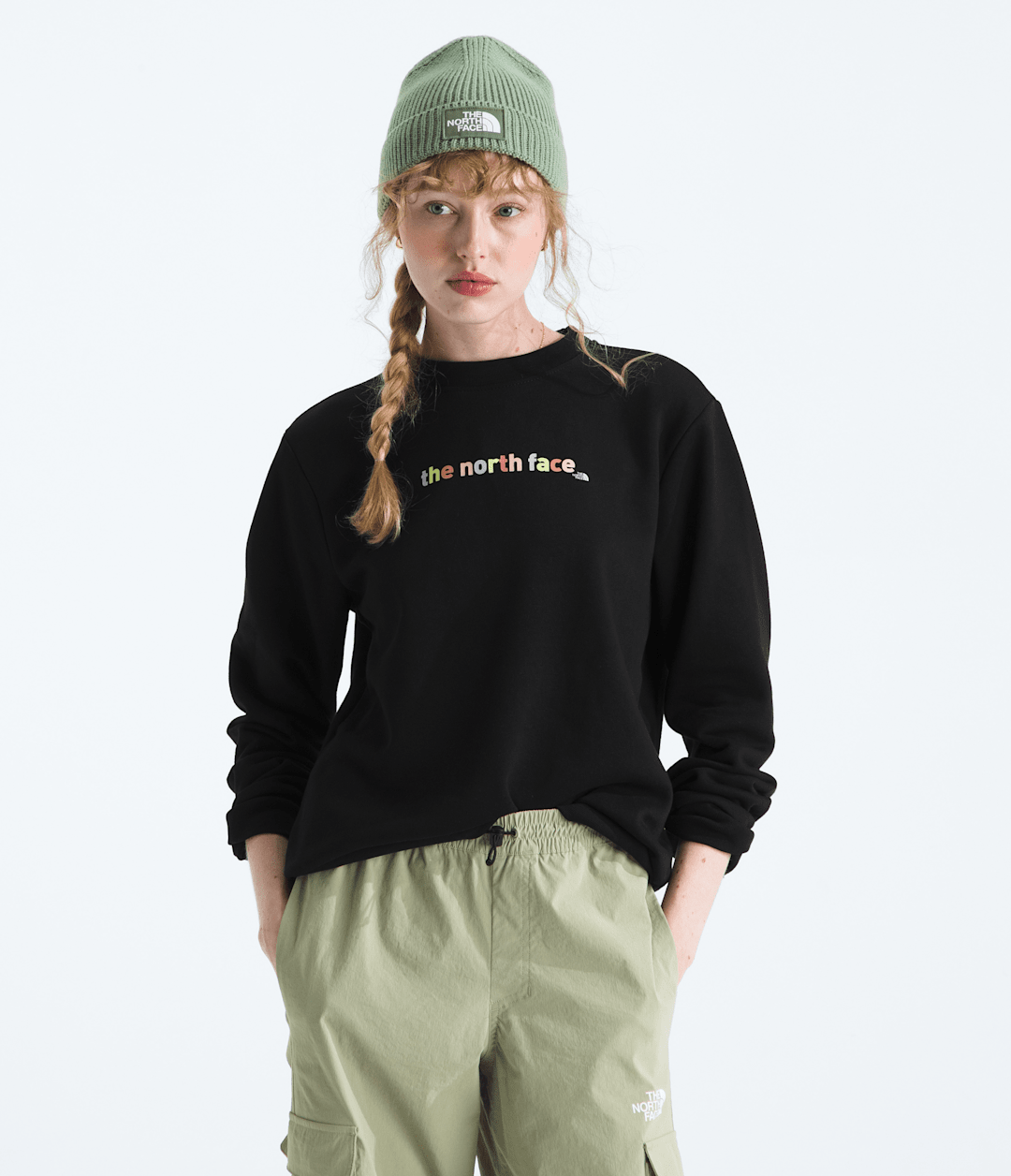 Women’s Evolution Proud Crew—Graphic - TNF Black