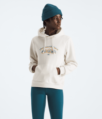Women’s Evolution Retro-Growth Hoodie—Graphic - White Dune