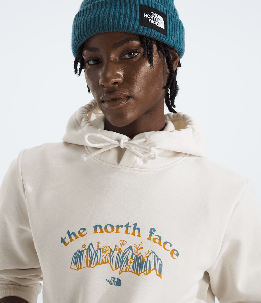 Women’s Evolution Retro-Growth Hoodie—Graphic - White Dune
