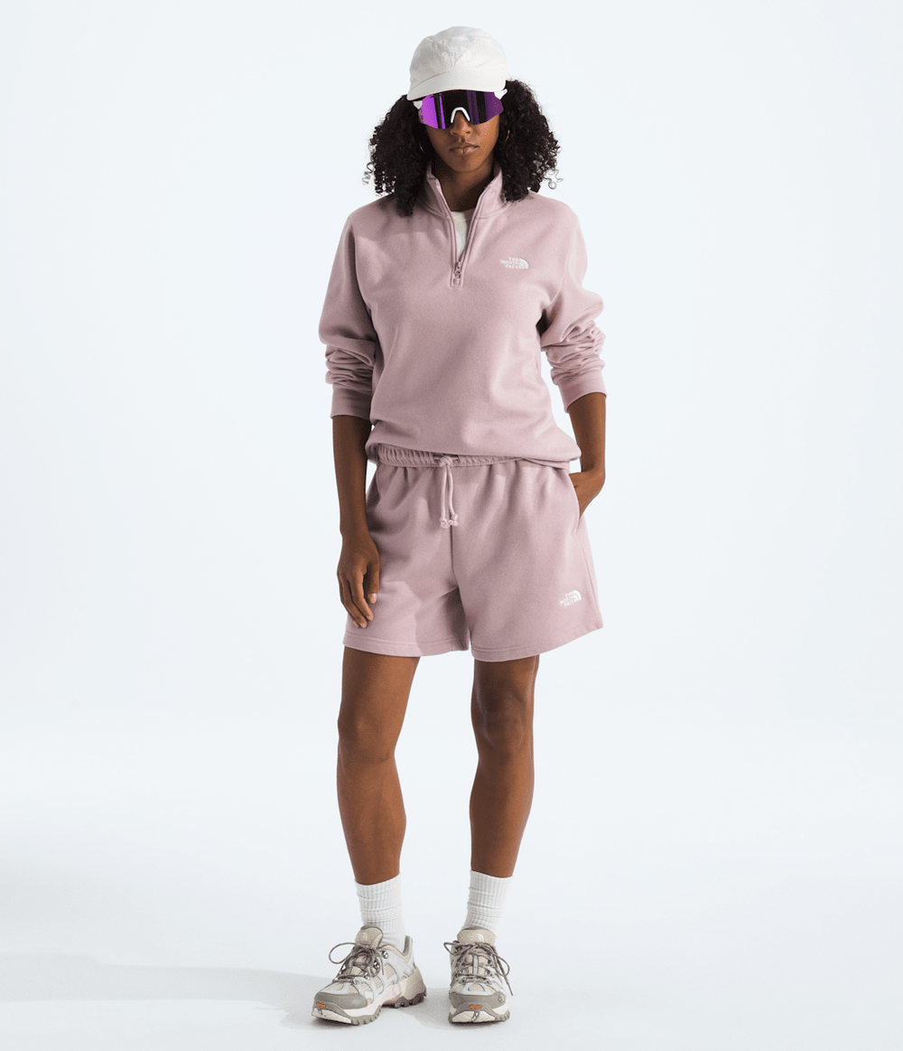 Women’s Evolution Simple Dome Regular ¼-Zip - Metal Pink