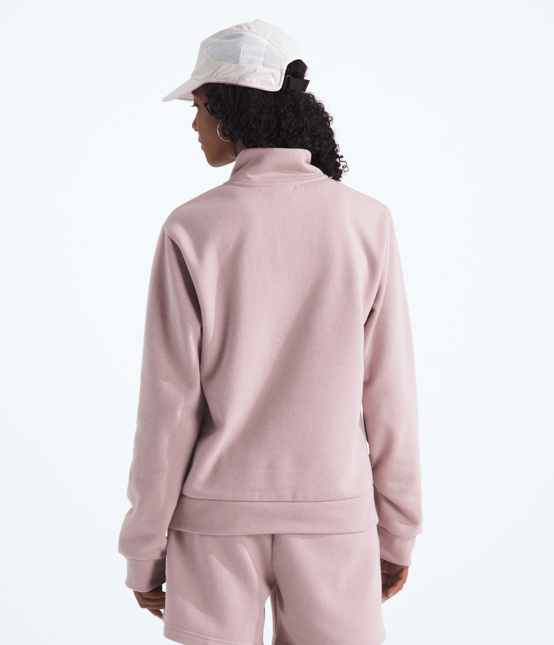 Women’s Evolution Simple Dome Regular ¼-Zip - Metal Pink