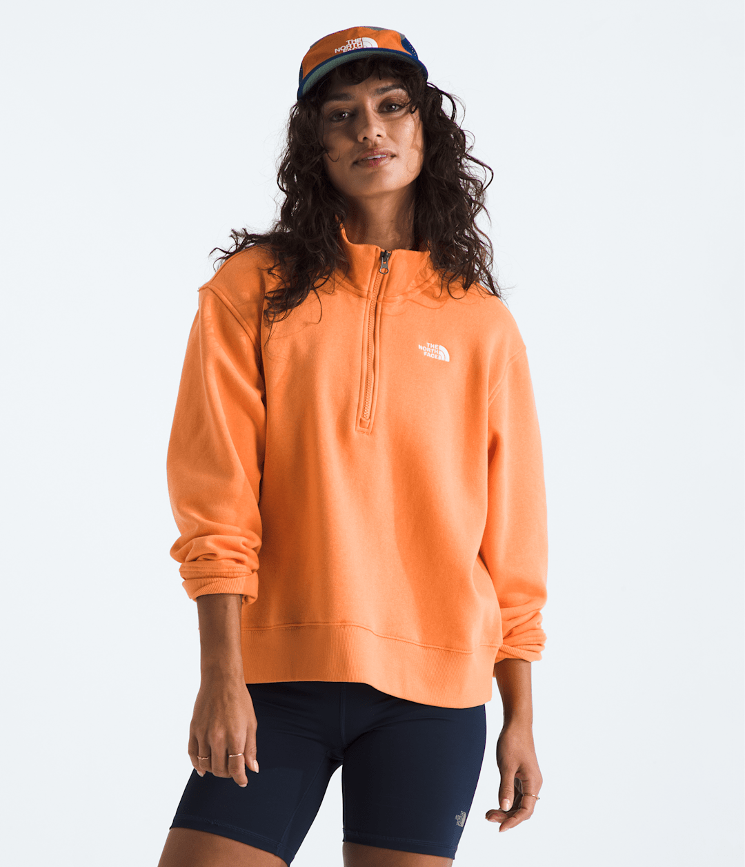 Women's Evolution ¼-Zip - Papaya