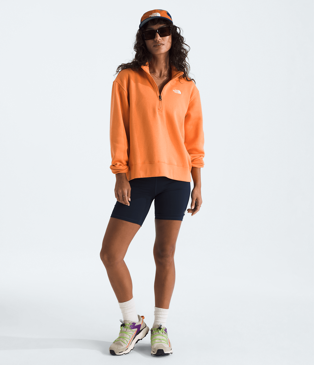 Women's Evolution ¼-Zip - Papaya