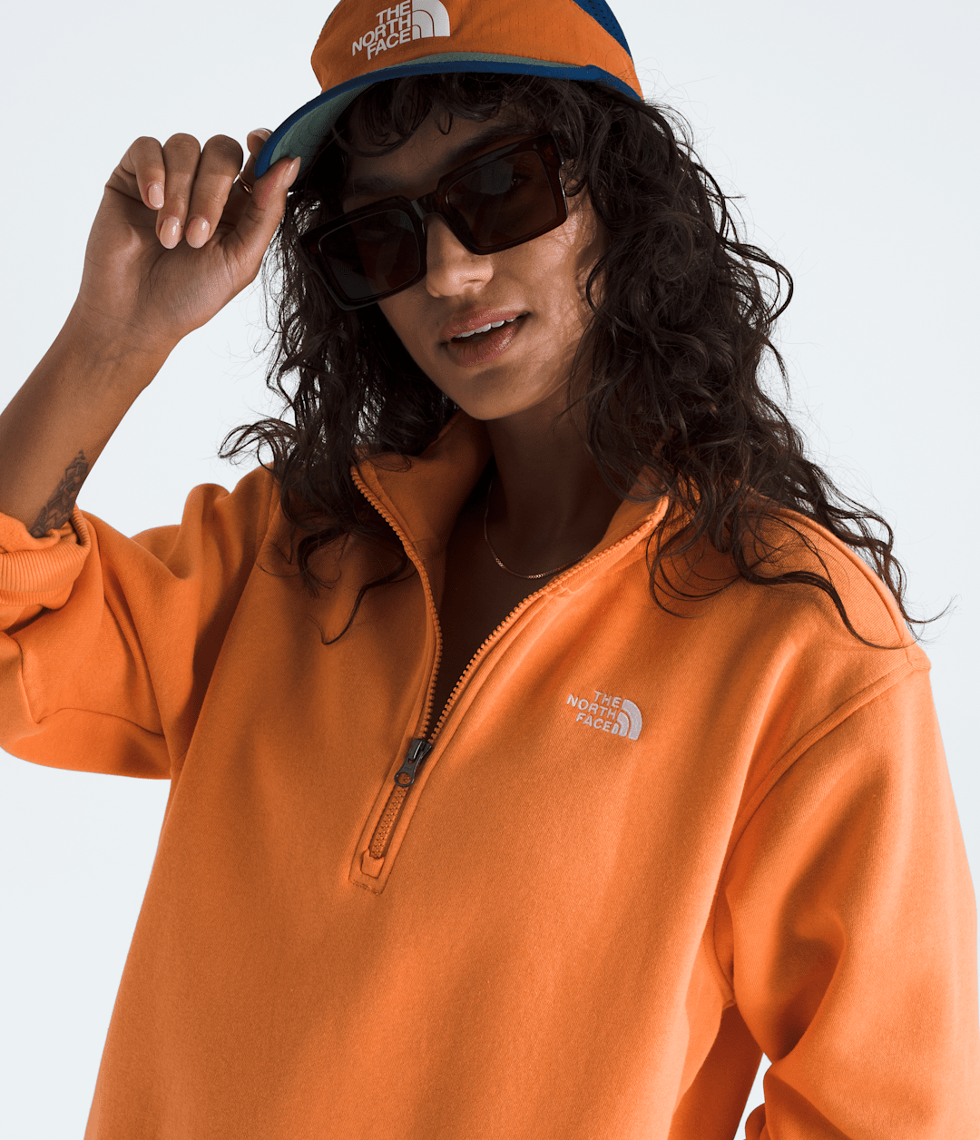 Women's Evolution ¼-Zip - Papaya