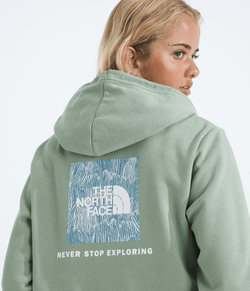 Women’s Evolution Box NSE Fill Hoodie—Graphic - Slate Moss