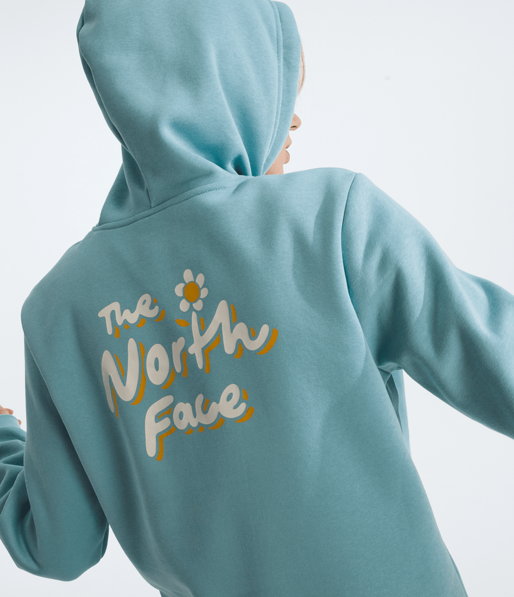 Women’s Evolution Floral-Cloud Hoodie—Graphic - Blue Eclipse