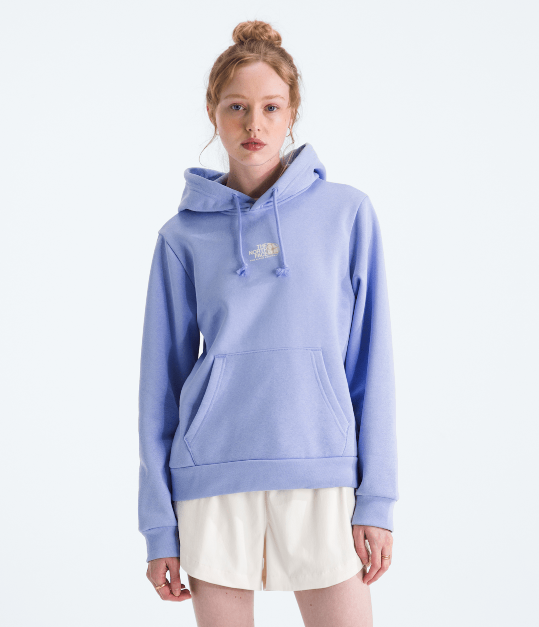 Women’s Floral Alpine Regular Hoodie - Periwinkle Glow