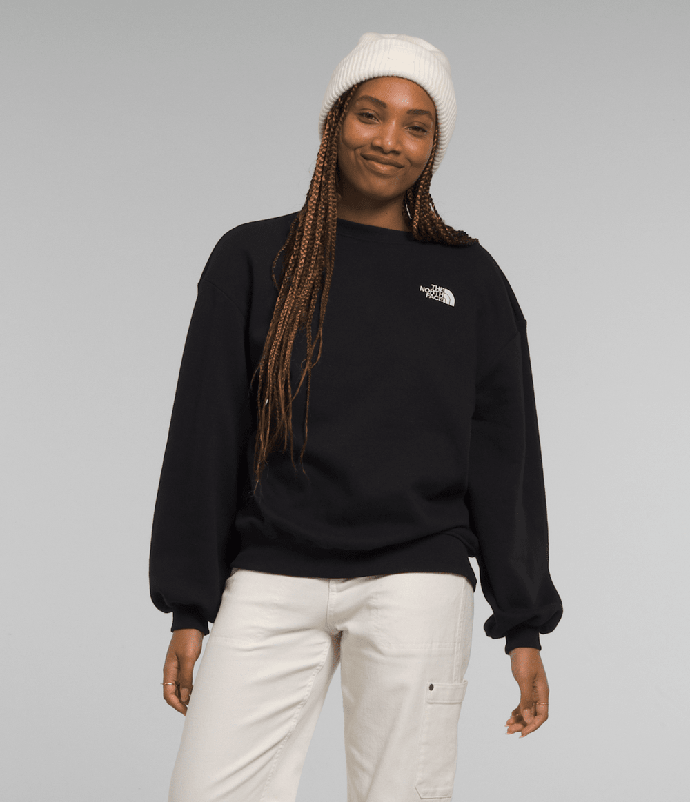 Women’s Evolution Oversized Crew - TNF Black