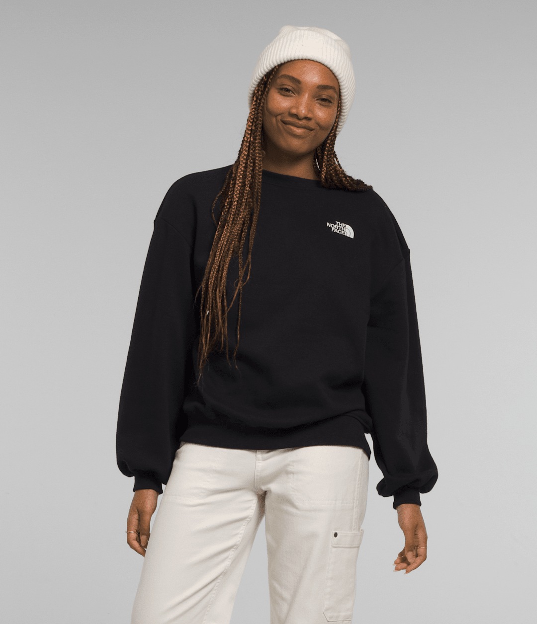 Women’s Evolution Oversized Crew - TNF Black