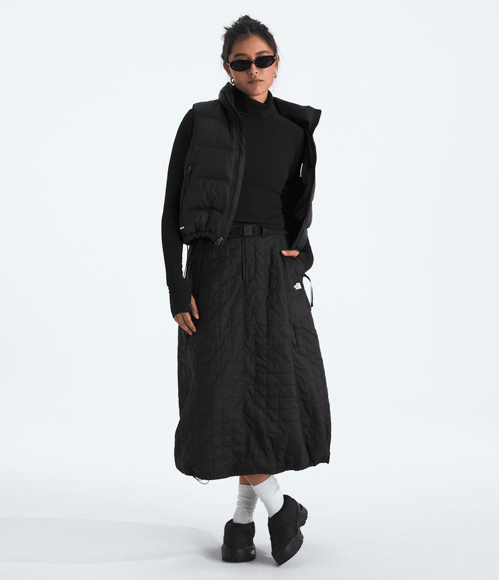 Women's Turtleneck Long-Sleeve Top - TNF Black