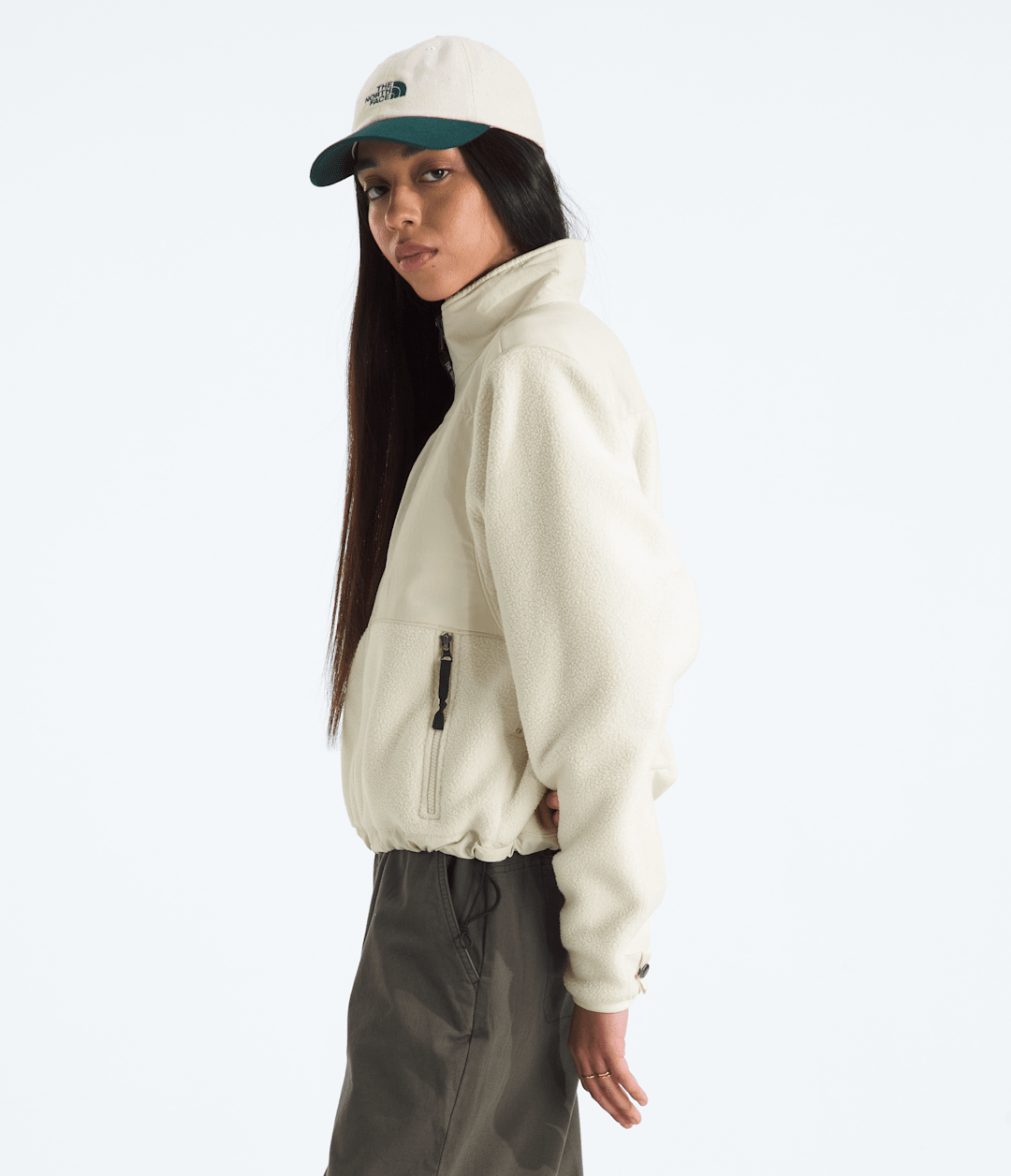 Women’s Retro Denali DTM Jacket - White Dune