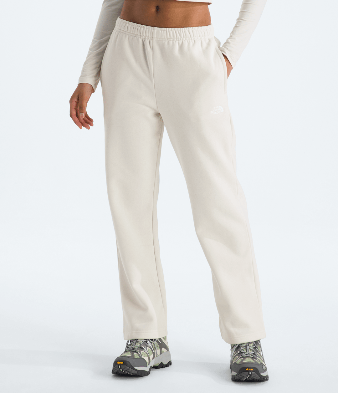 Women’s Evolution Simple Dome Straight Leg Regular Pants - White Dune