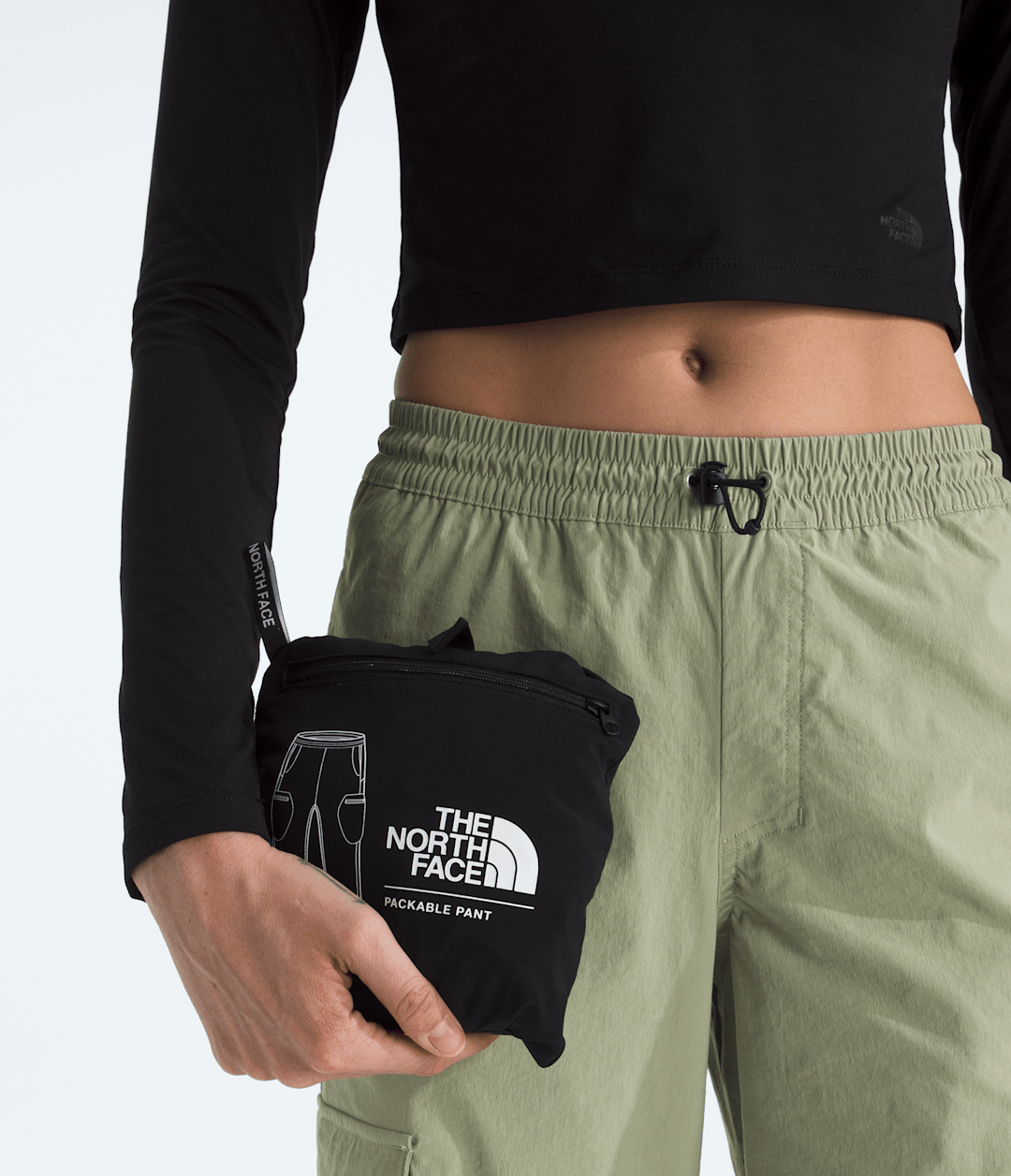 Women’s Packable Regular Straight Joggers - TNF Black