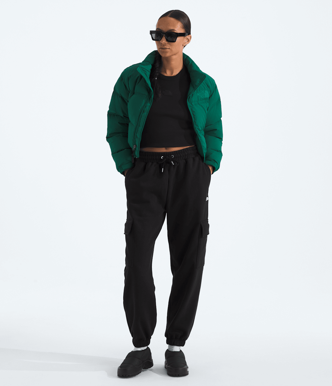 Women’s Essential Simple Dome Cargo Pants - TNF Black