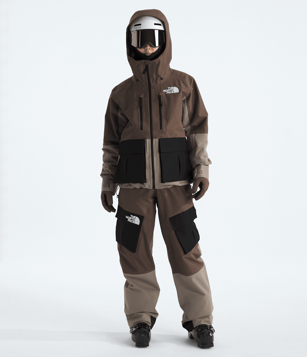 Women’s Dragline Bibs - TNF Black/Smokey Brown