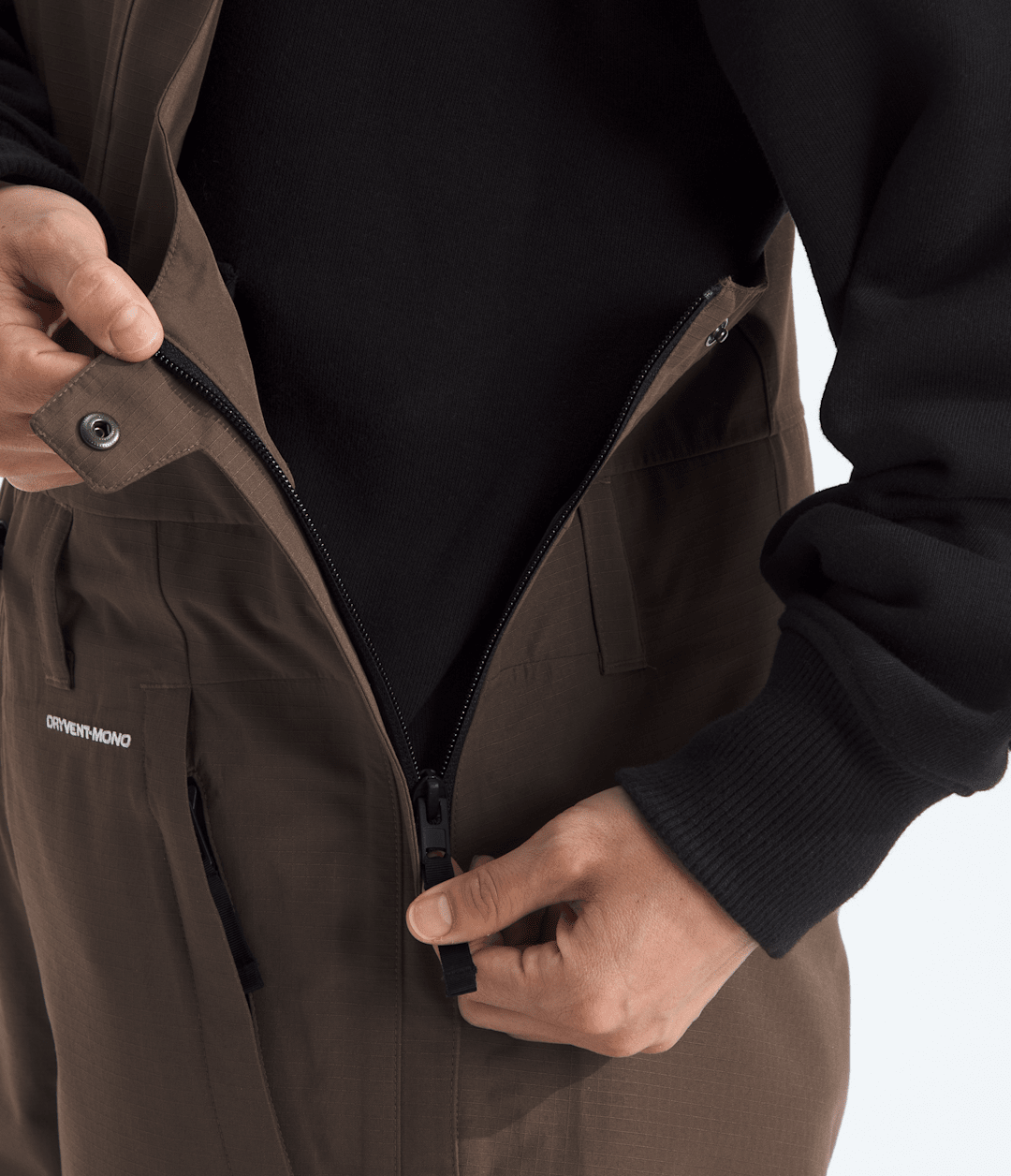 Women’s Dragline Bibs - TNF Black/Smokey Brown