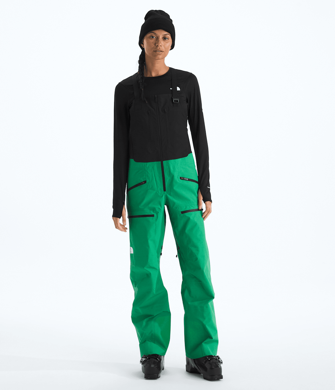 Women’s Summit Series Tsirku GORE-TEX® Pro Bibs - Nebula Green/TNF Black