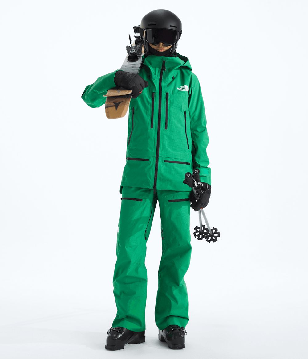Women’s Summit Series Tsirku GORE-TEX® Pro Bibs - Nebula Green/TNF Black