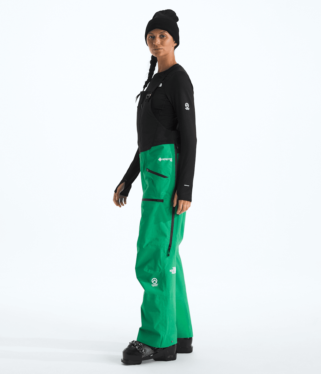 Women’s Summit Series Tsirku GORE-TEX® Pro Bibs - Nebula Green/TNF Black