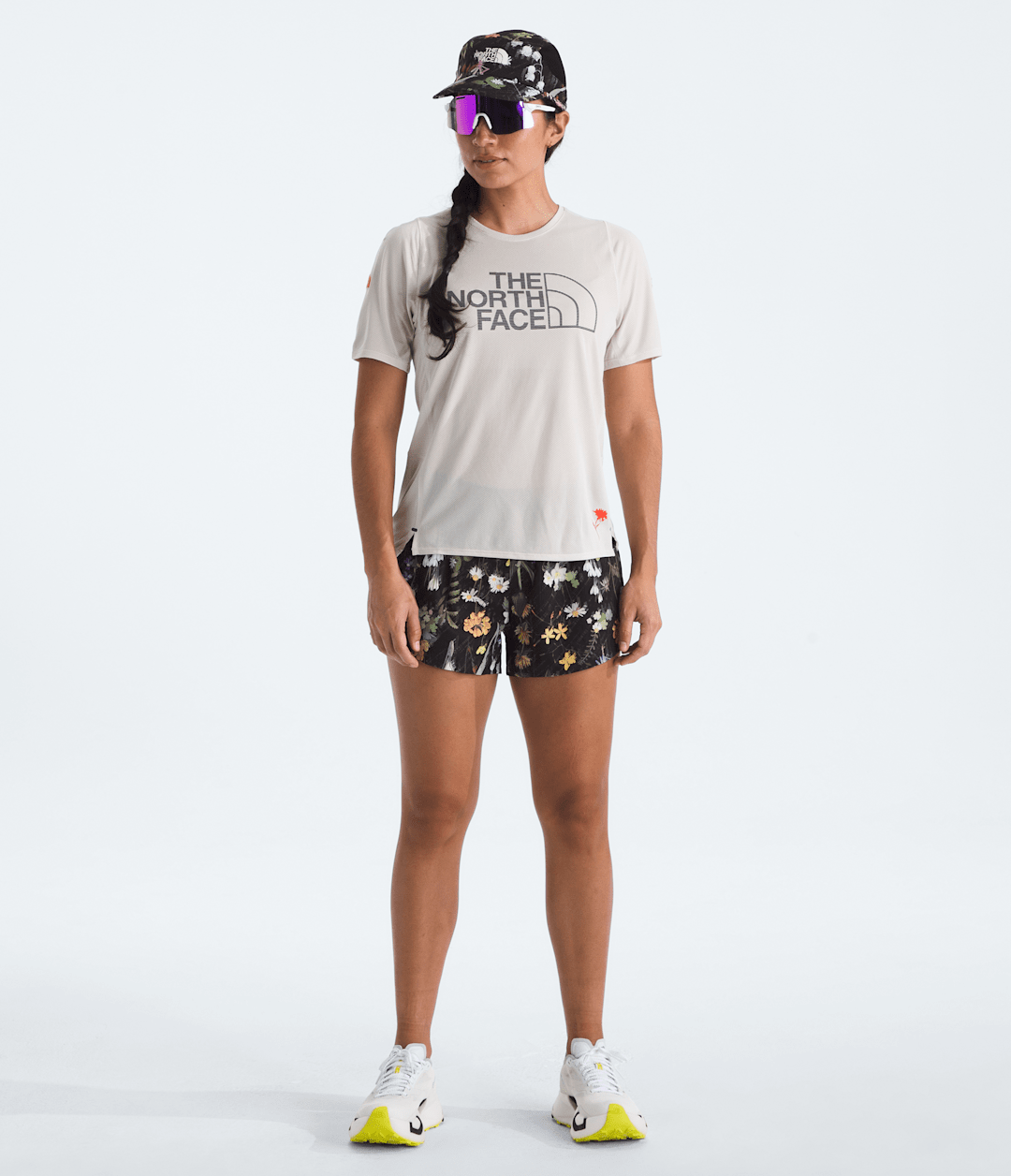 Women’s Summit Series Pacesetter 3'' Shorts—Print - TNF Black/Alpine Floral Print