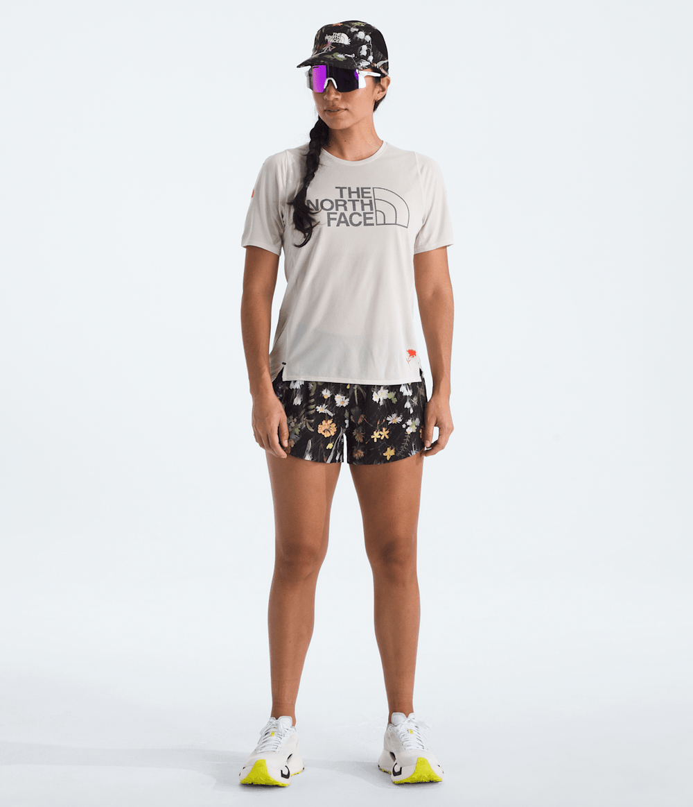 Women’s Summit Series Pacesetter 3'' Shorts—Print - TNF Black/Alpine Floral Print