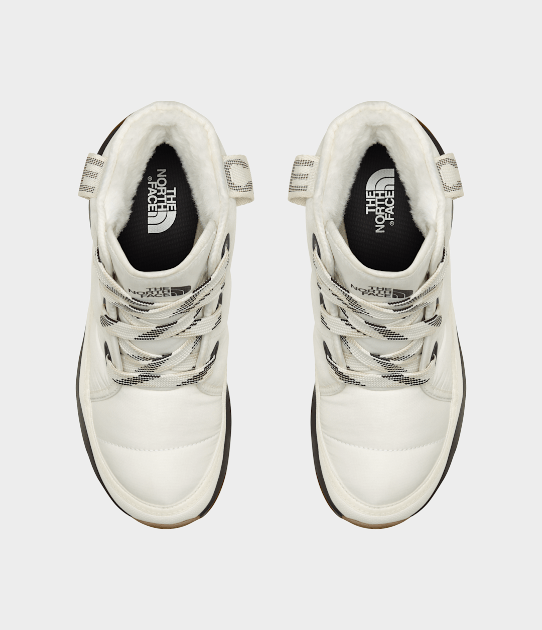 Women’s THERMOBALL™ Lace Up Luxe Waterproof Boots - Gardenia White/TNF Black