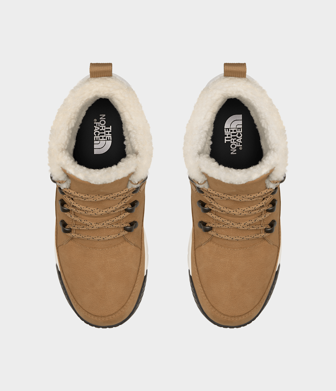 Women’s Sierra Mid Lace Waterproof Boots - Almond Butter/TNF Black