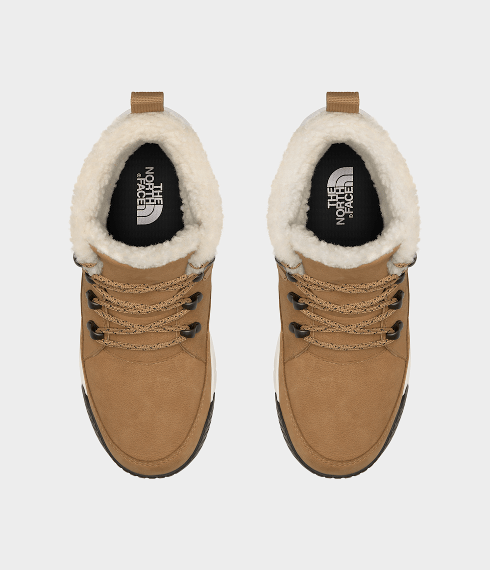 Women’s Sierra Mid Lace Waterproof Boots - Almond Butter/TNF Black